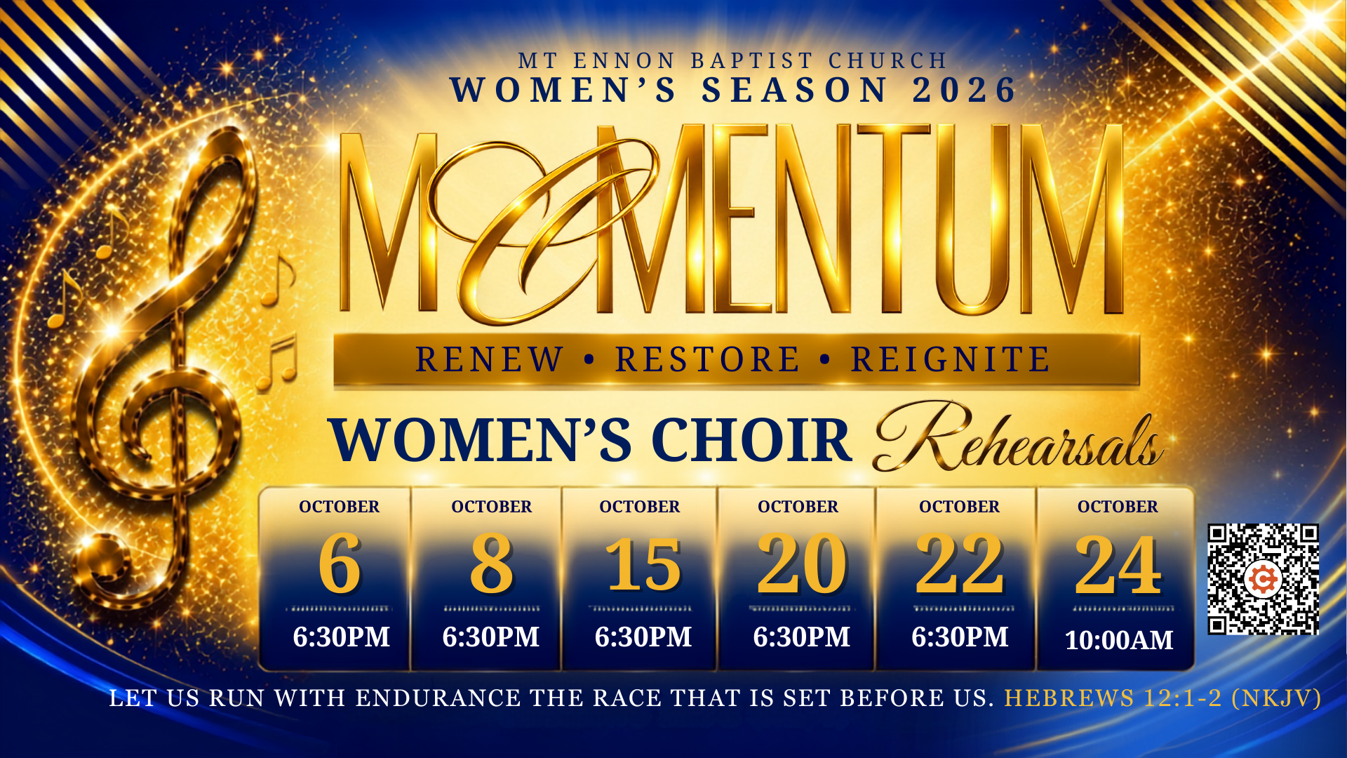Women's Day Choir Rehearsals 